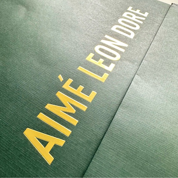AIMΓ LEON DORE | PAPER SHOPPING BAG MEDIUM SIZE FLAGSHIP NYC STREETWEAR ALD - Picture 7 of 10